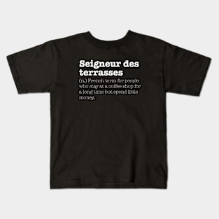 Seigneur des terrasses Kids T-Shirt